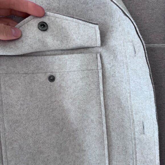 Banana Republic Ladies' Structured 4 Pocket Button Shacket Shirt Jacket Sz Small - Picture 6 of 8